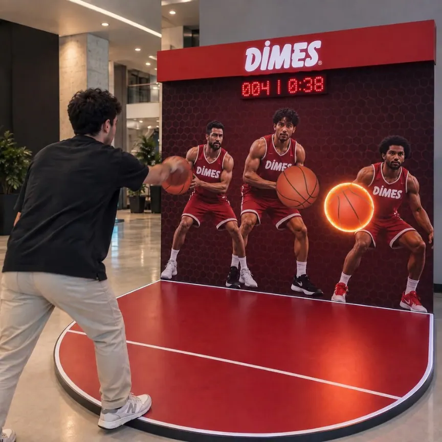Refleks Basket interaktif basketbol oyunu (temsili görsel)