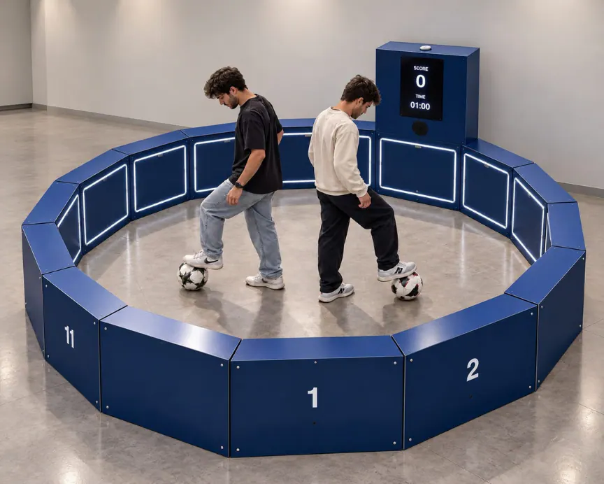 Refleks Pas interaktif futbol oyunu (temsili görsel)